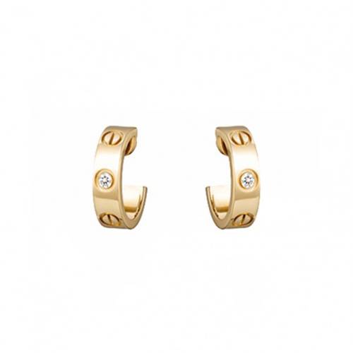 cartier  love earrings, 2 Di*m*nds b8022900