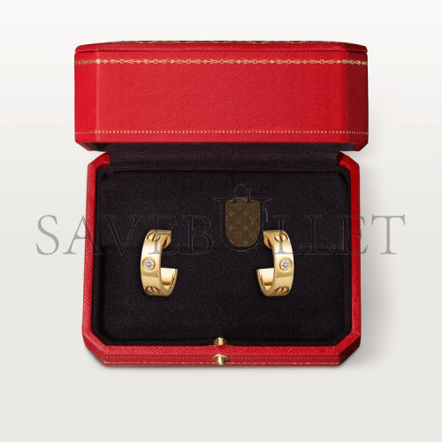 cartier  love earrings, 2 Di*m*nds b8022900