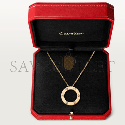 cartier  love necklace, 3 Di*m*nds b7014500