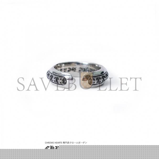 CHROME HEARTS CH PLUS PYRAMID OPEN BAND RING
