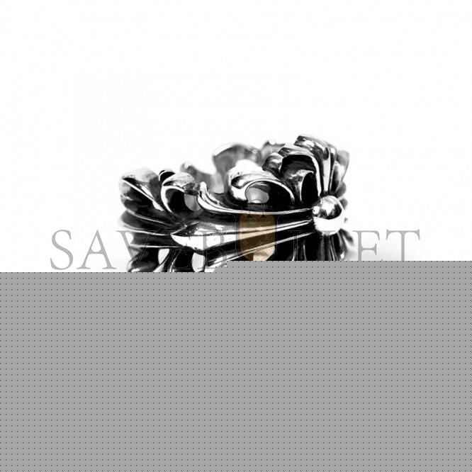 CHROME HEARTS DOUBLE FLORAL RING