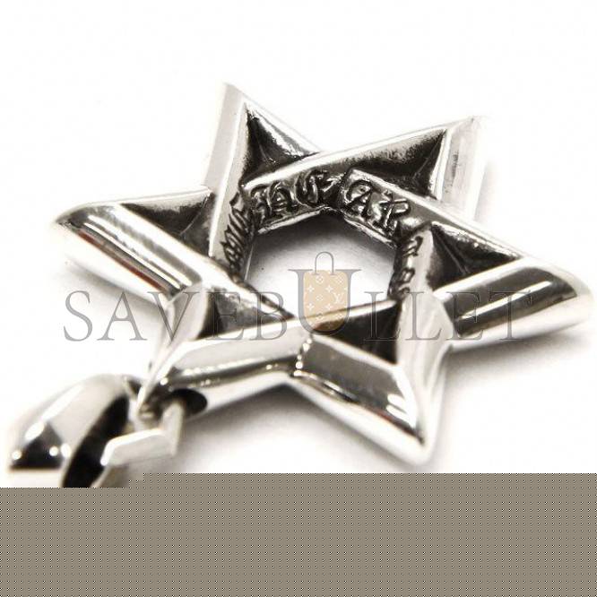 CHROME HEARTS SMALL STAR OF DAVID PENDANT(Pendant Only)