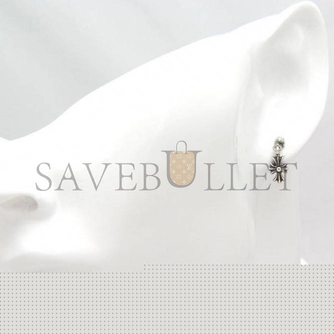 CHROME HEARTS TINY E CH PLUS DROP EARRINGS