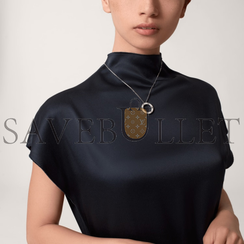 cartier  love necklace, Di*m*nd-paved b7058000