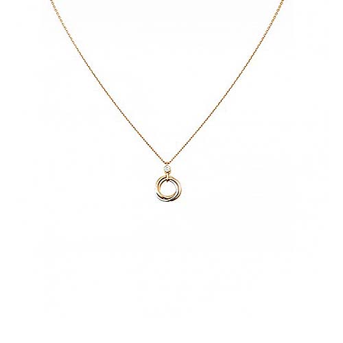 CARTIER TRINITY NECKLACE B7223500