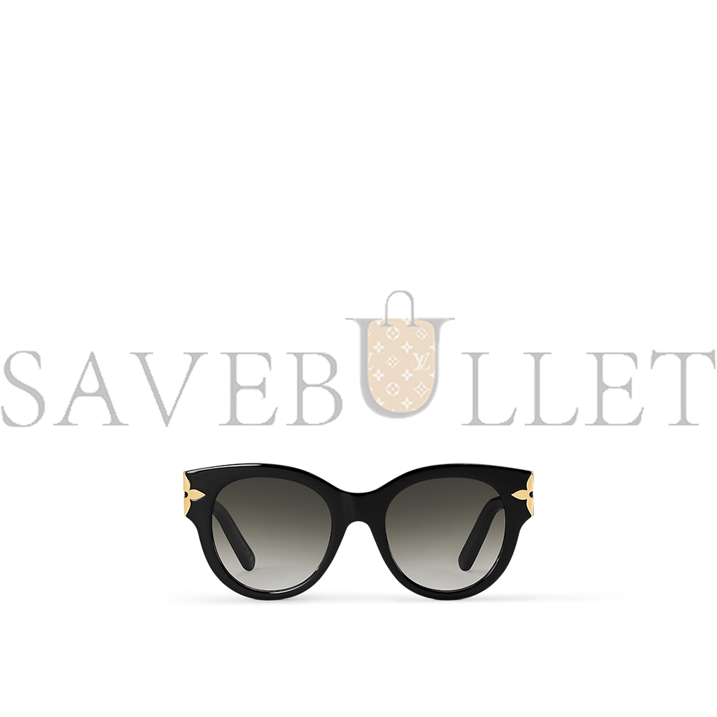 l**is V*t*n flower edge round sunglasses z1777w