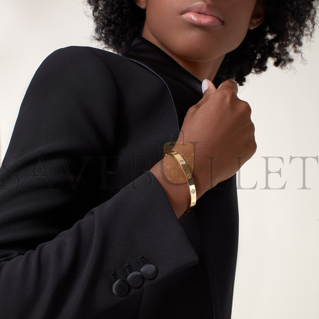 cartier  love bracelet, 4 Di*m*nds b6070017