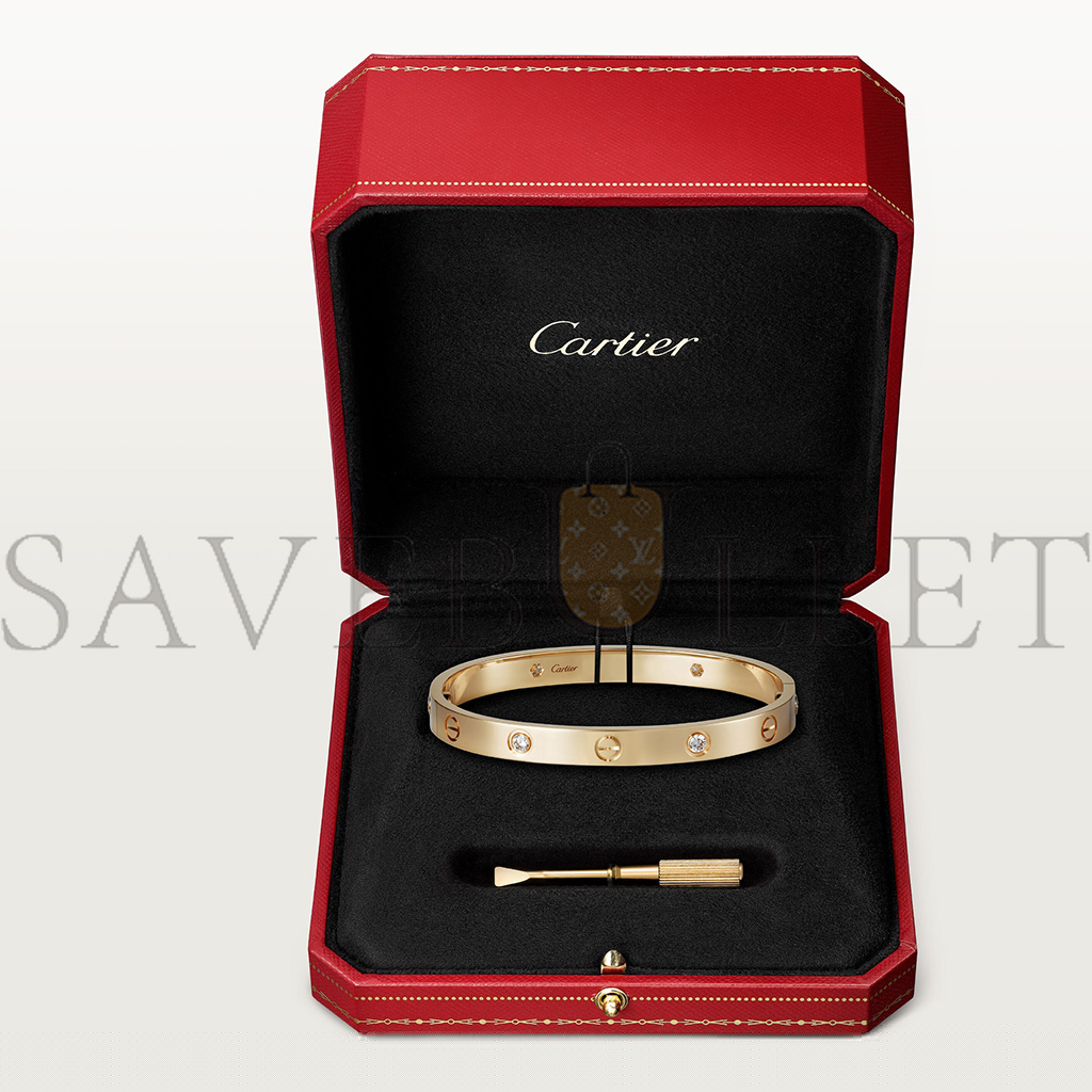 cartier  love bracelet, 4 Di*m*nds b6070017
