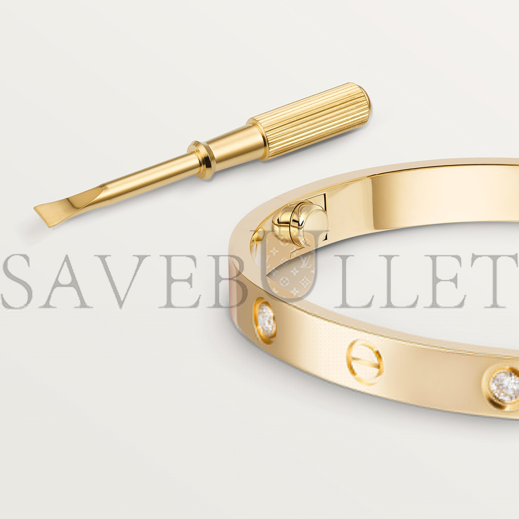 cartier  love bracelet, 4 Di*m*nds b6070017
