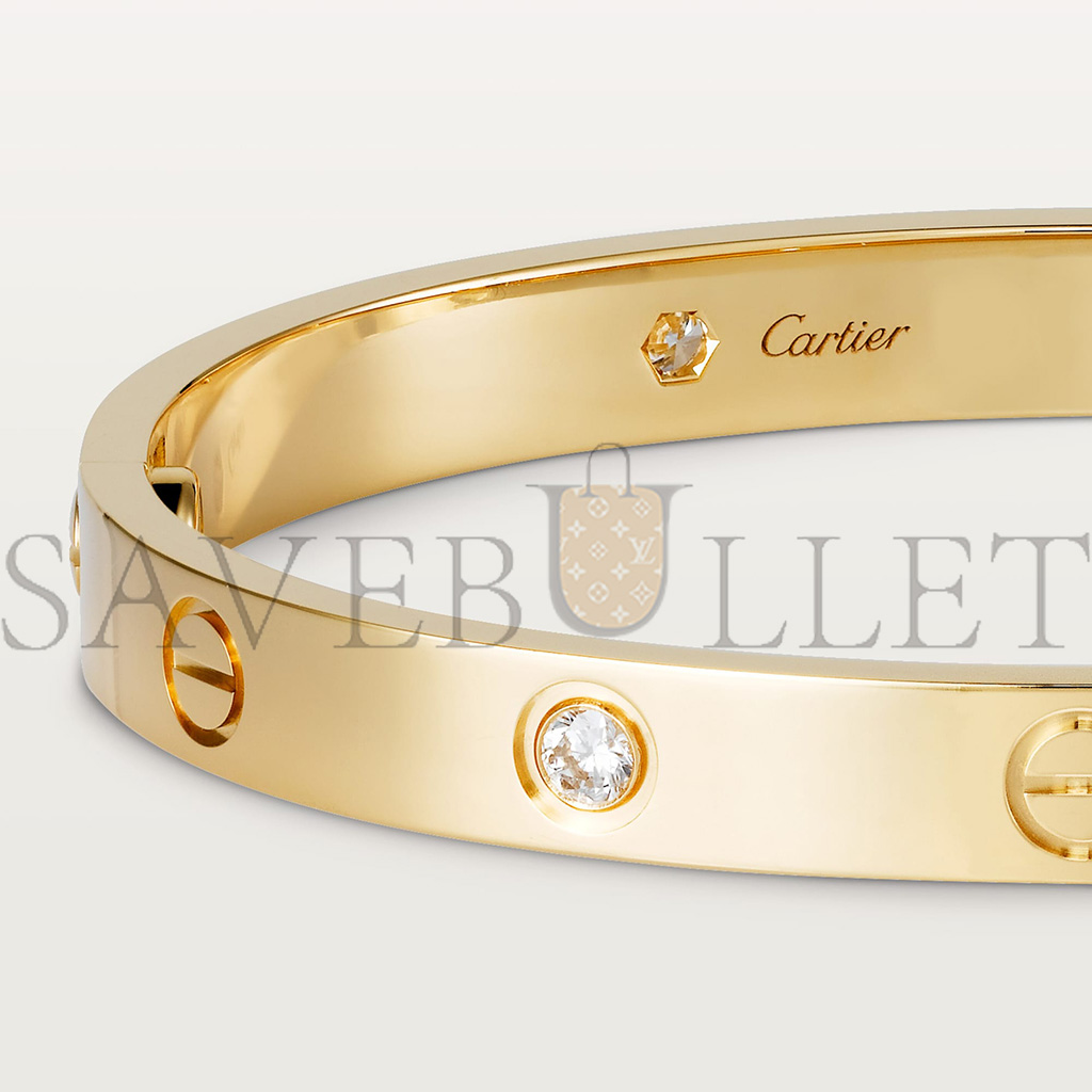 cartier  love bracelet, 4 Di*m*nds b6070017