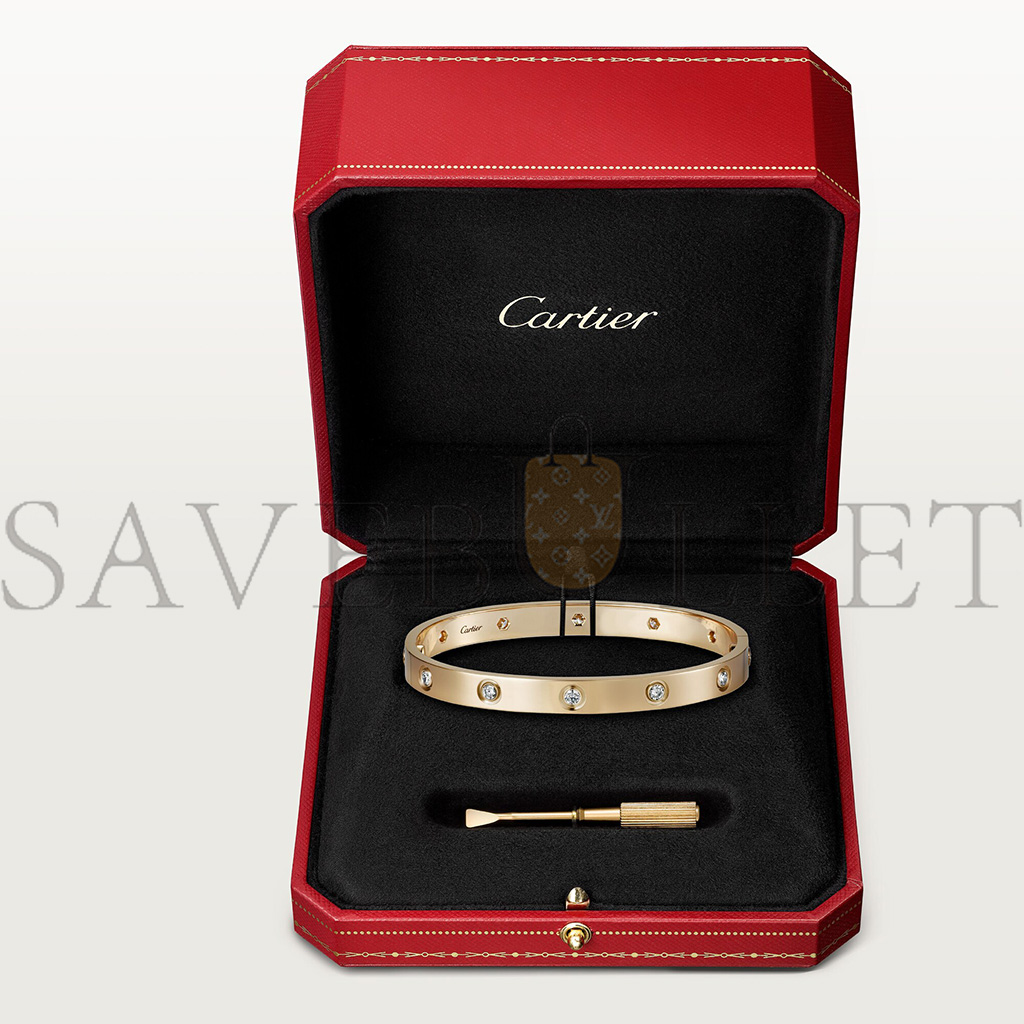 cartier  love bracelet, 10 Di*m*nds  b6070317