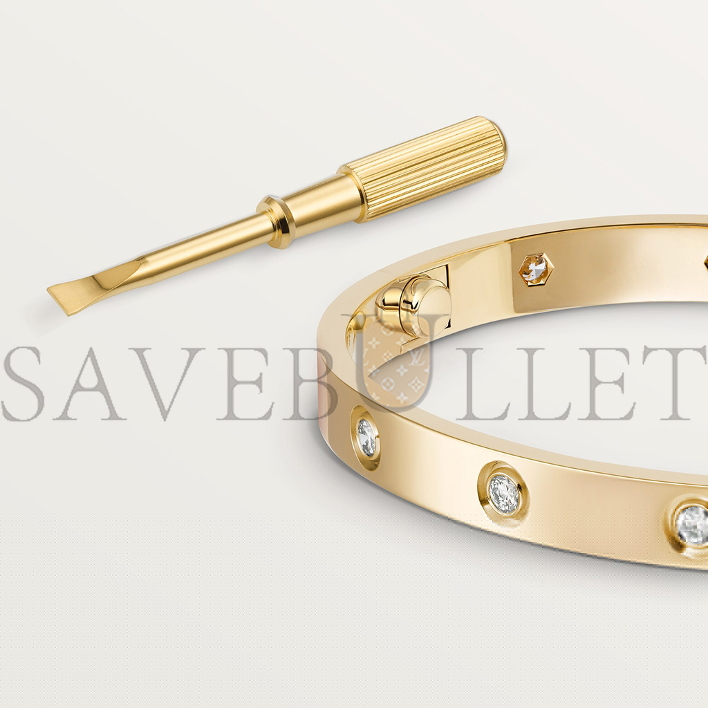 cartier  love bracelet, 10 Di*m*nds  b6070317