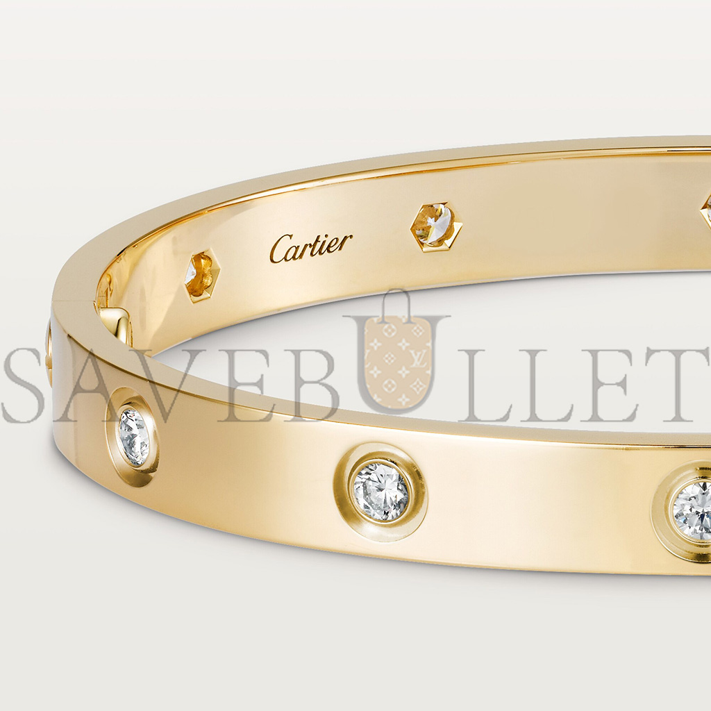 cartier  love bracelet, 10 Di*m*nds  b6070317