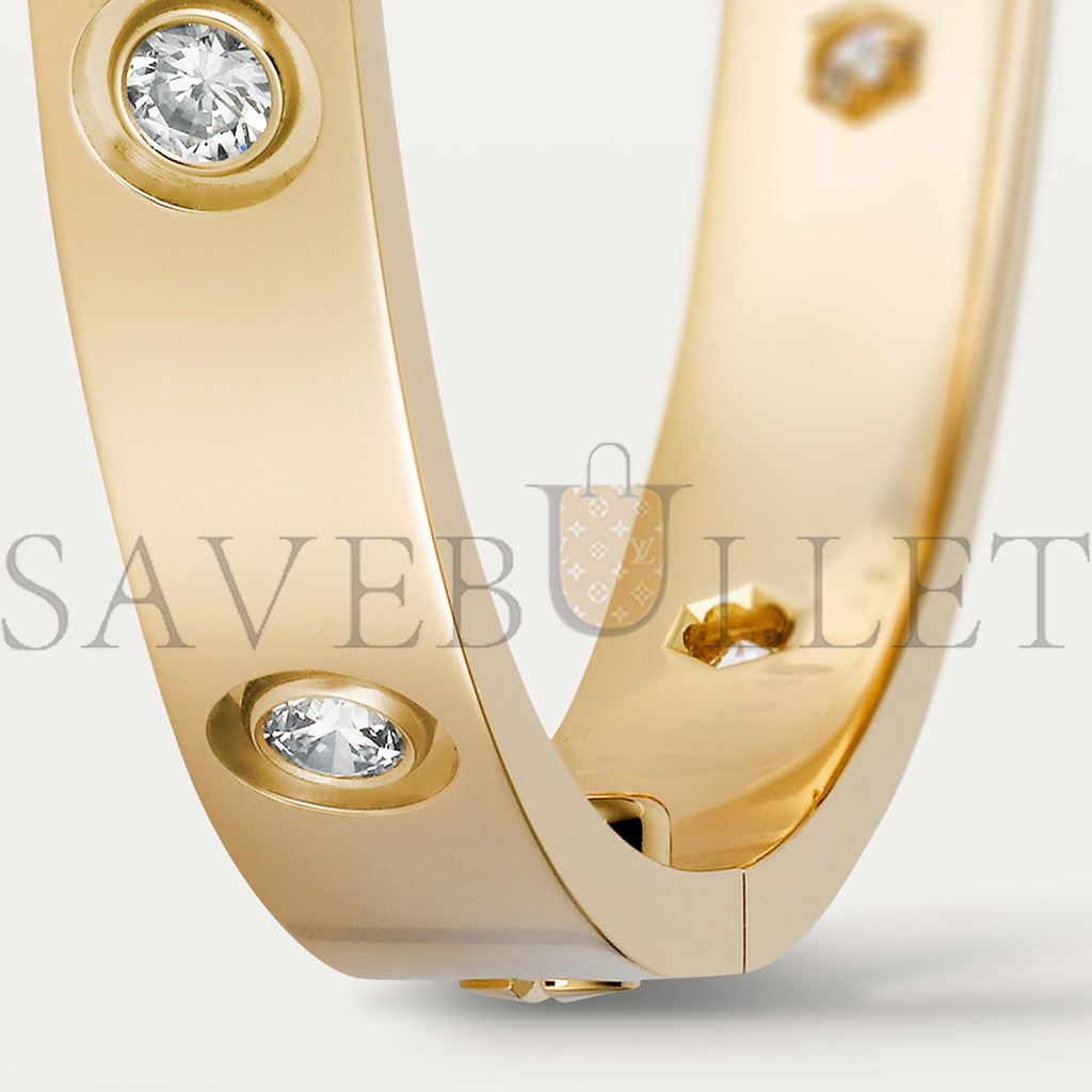 cartier  love bracelet, 10 Di*m*nds  b6070317