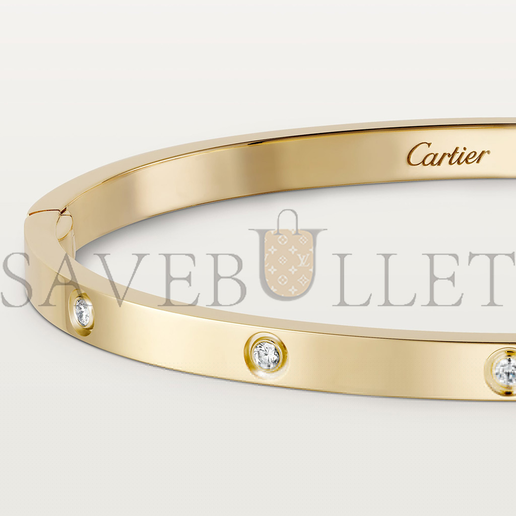 cartier  love bracelet, small model, 10 Di*m*nds b6047817