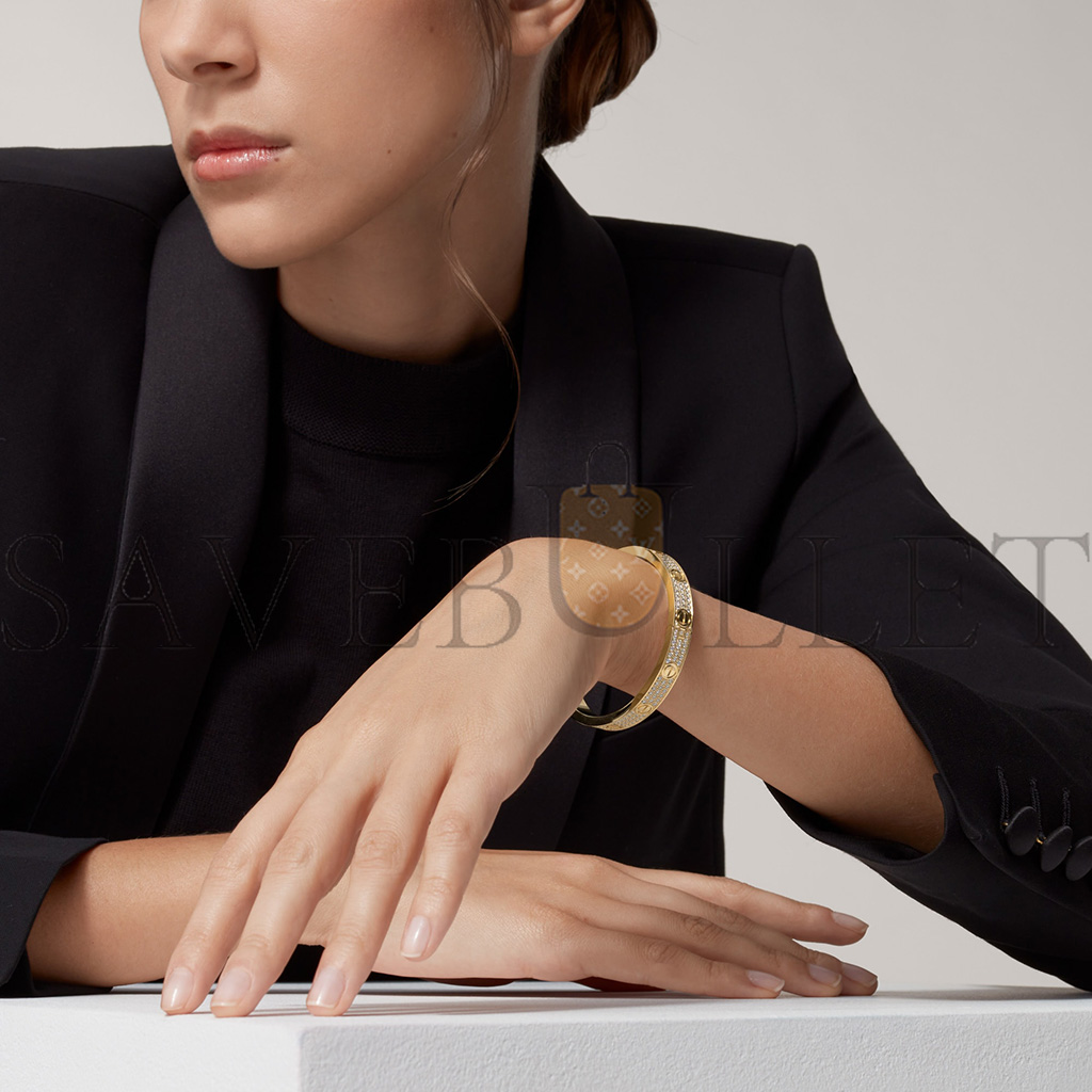 cartier  love bracelet, Di*m*nd-paved n6035017