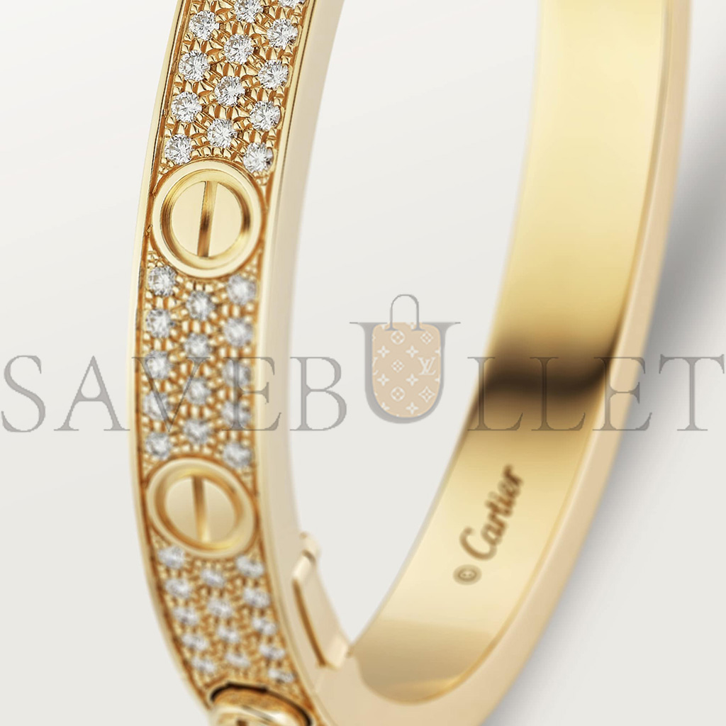cartier  love bracelet, Di*m*nd-paved n6035017