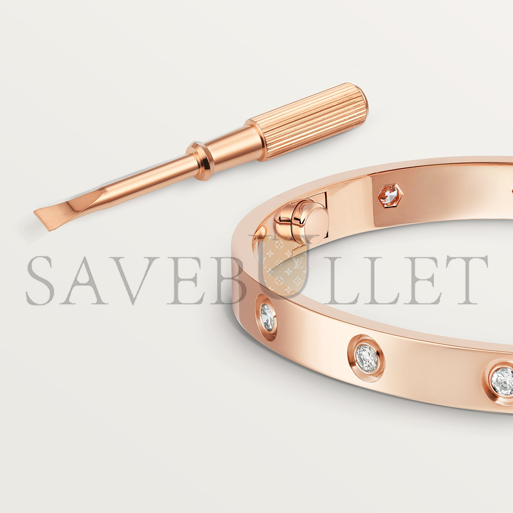 cartier  love bracelet, 10 Di*m*nds b6070217