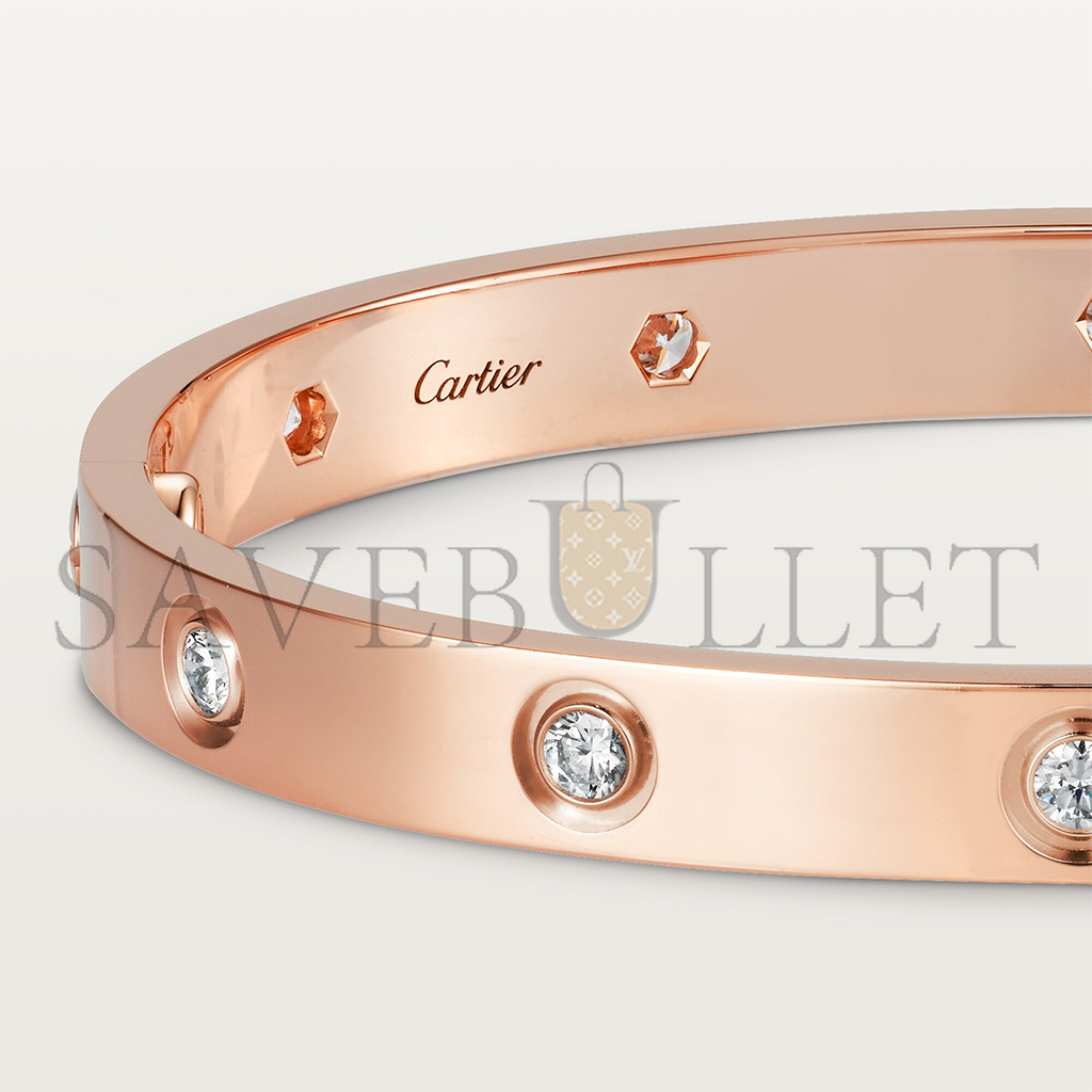cartier  love bracelet, 10 Di*m*nds b6070217