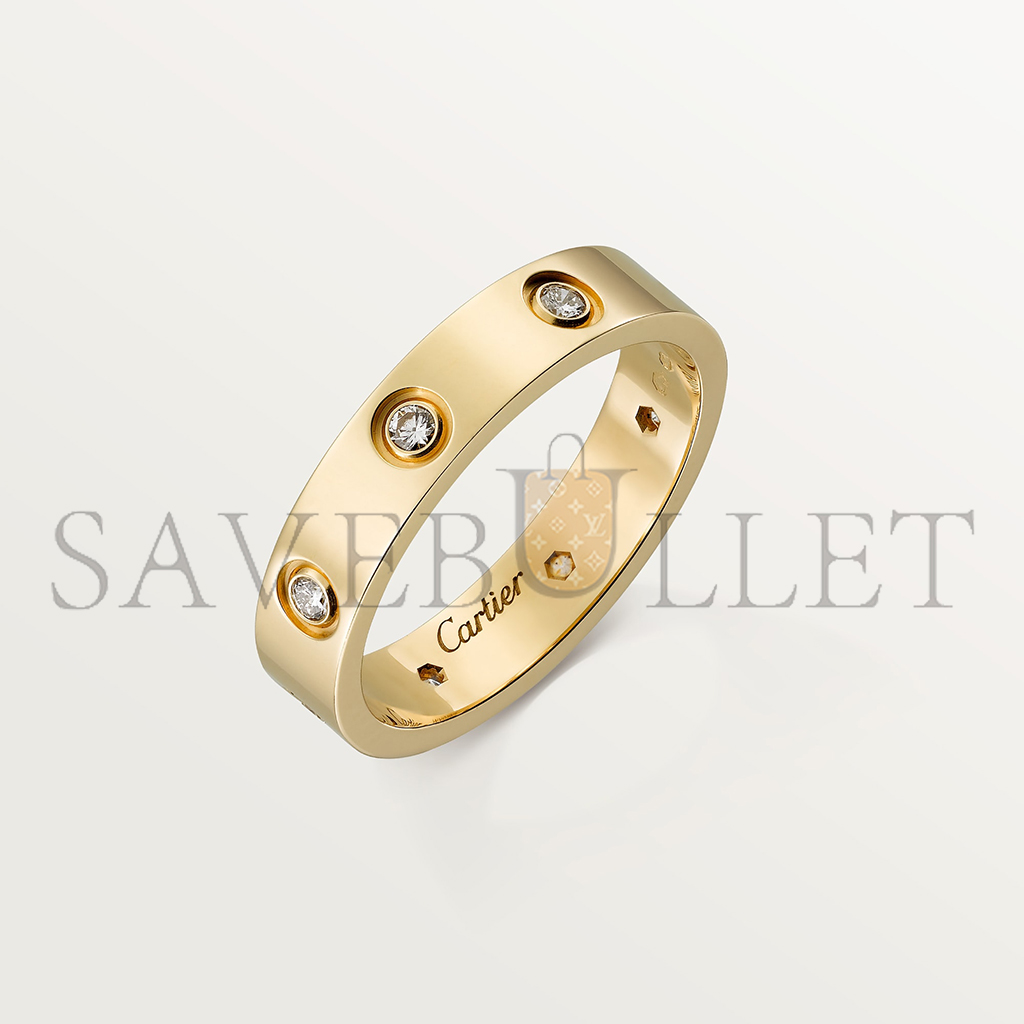 cartier  love wedding band, 8 Di*m*nds b4056200
