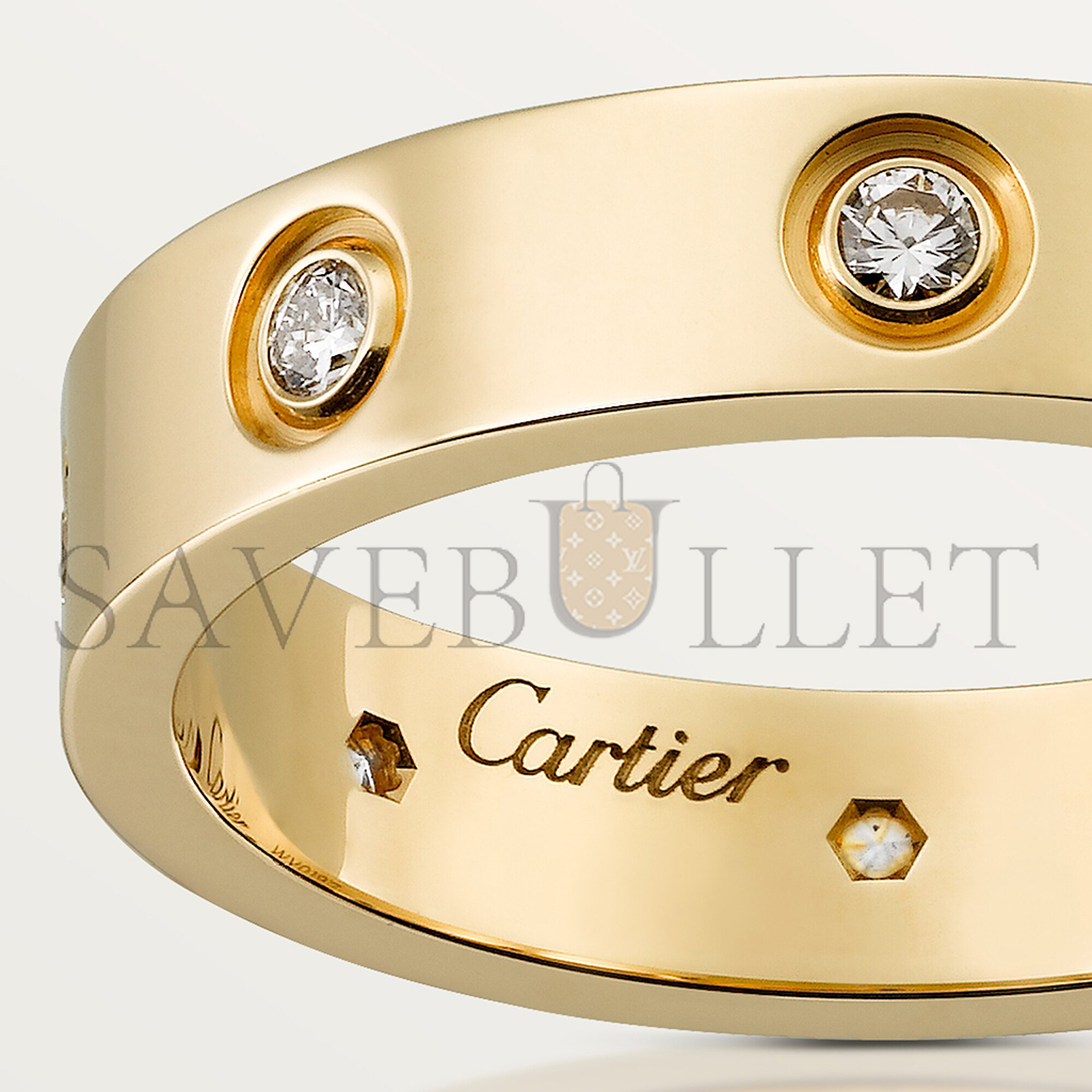 cartier  love wedding band, 8 Di*m*nds b4056200
