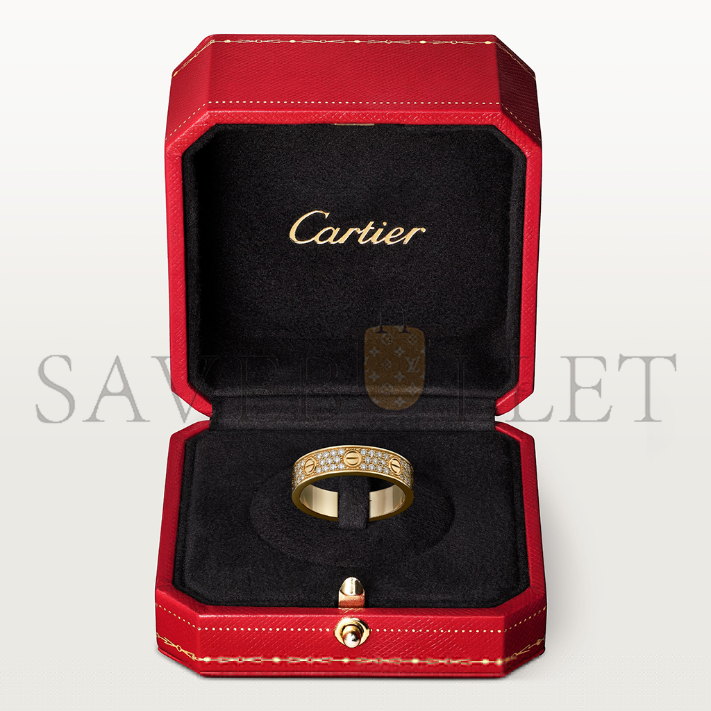 cartier  love wedding band, Di*m*nd-paved b4083300
