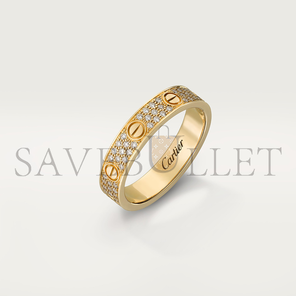 cartier  love wedding band, Di*m*nd-paved b4083300