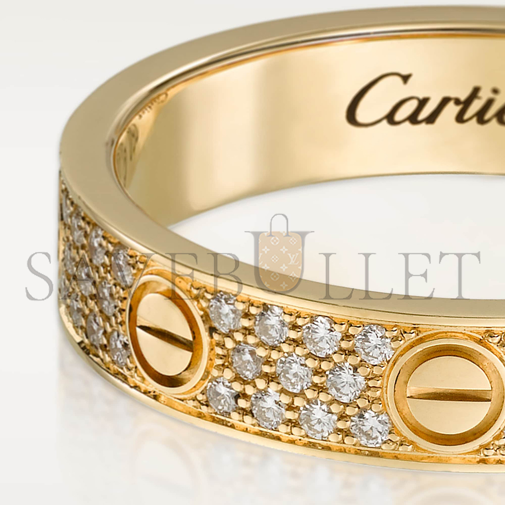 cartier  love wedding band, Di*m*nd-paved b4083300