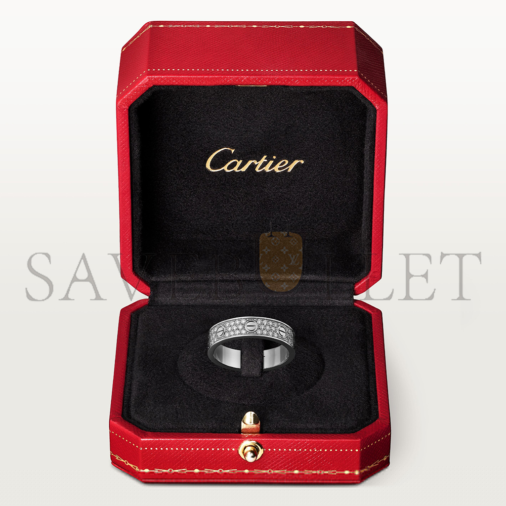 cartier  love wedding band, Di*m*nd-paved b4083400