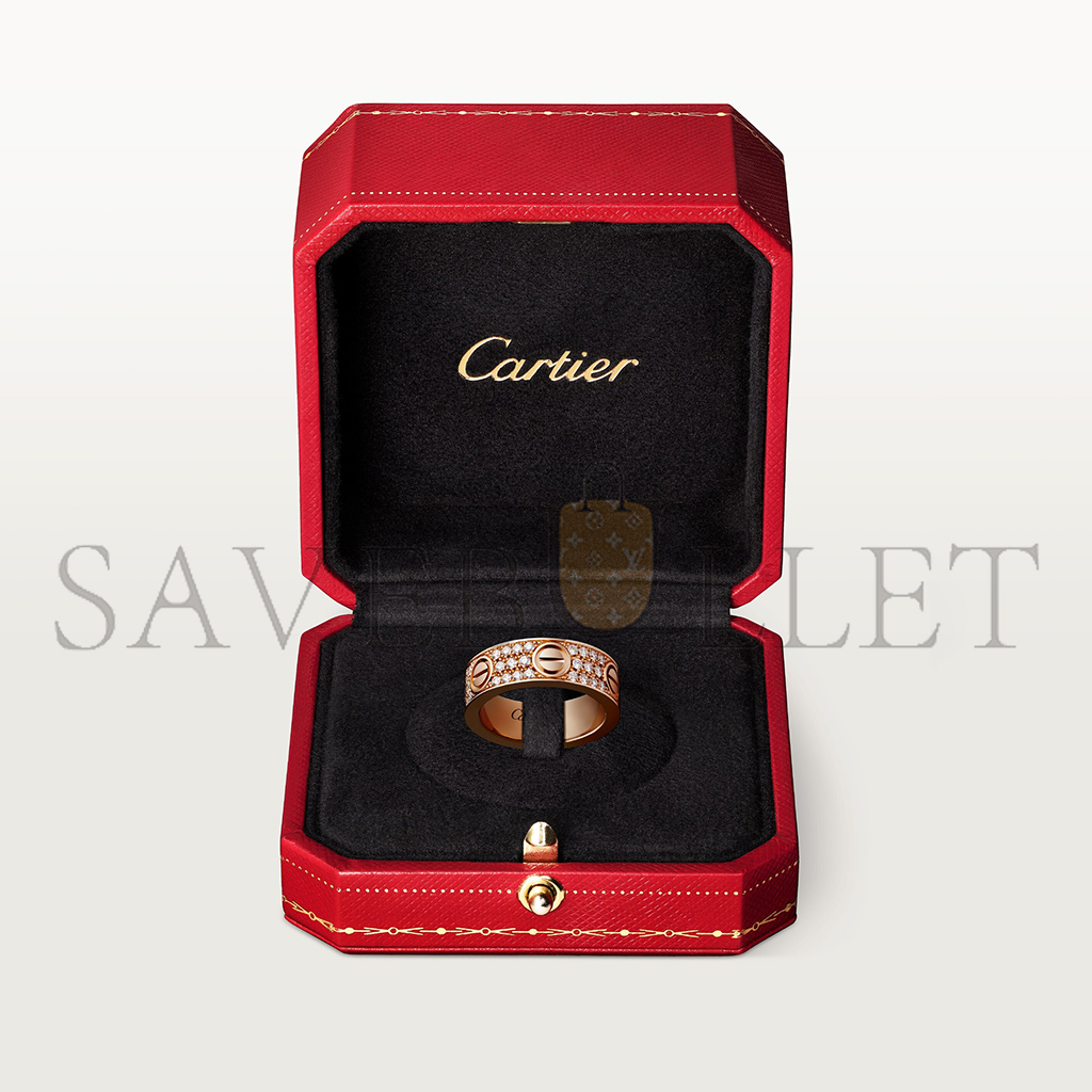 cartier  love ring, Di*m*nd-paved b4087600
