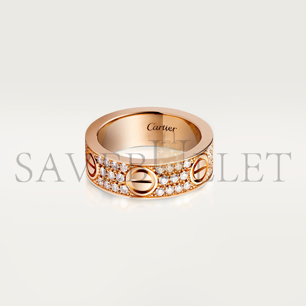 cartier  love ring, Di*m*nd-paved b4087600