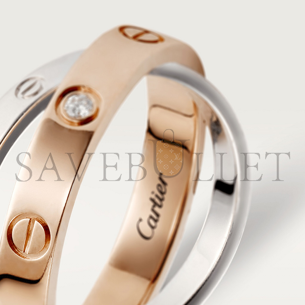 cartier  love ring, 6 Di*m*nds b4094300