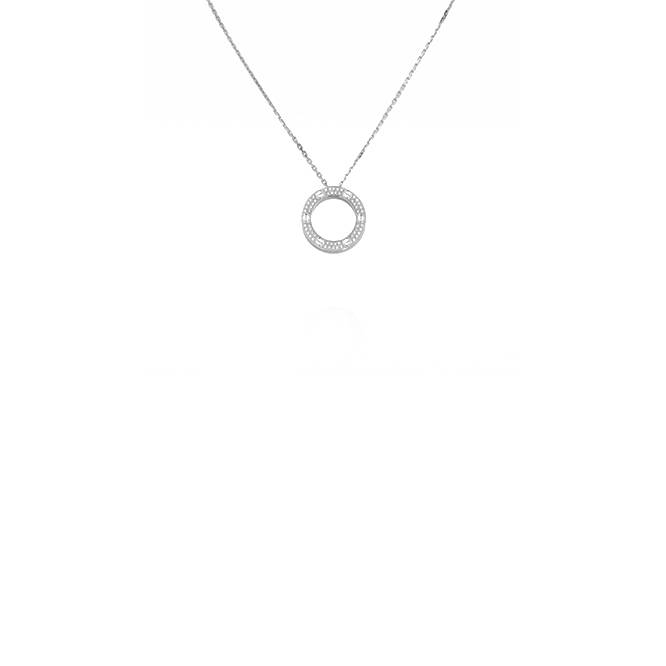 cartier love necklace, Di*m*nd-paved b7058000
