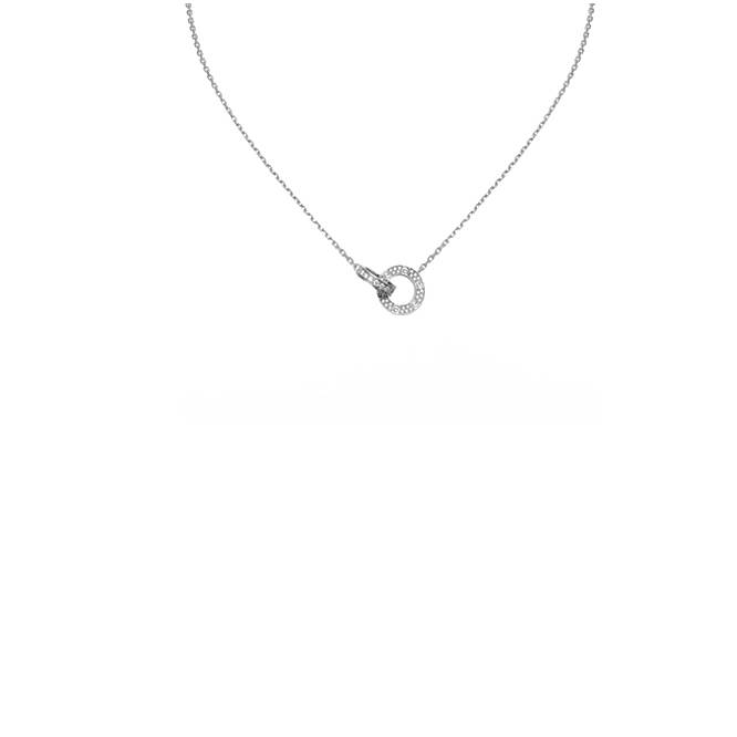cartier  love necklace, Di*m*nd-paved b7216300