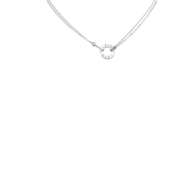 cartier  love necklace, 2 Di*m*nds b7219400