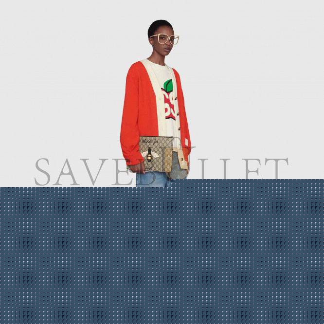 G*u*i bestiary pouch with bee 473904  (30*20*1.5cm)