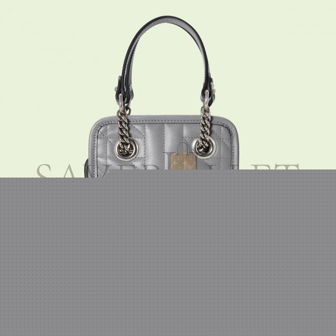 G*u*i gg marmont matelassÉ mini bag 696123 (19*16*7cm）
