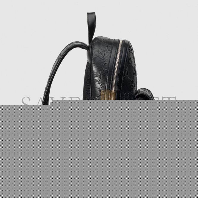 G*u*i gg embossed backpack ‎658579  (37*27*13cm)