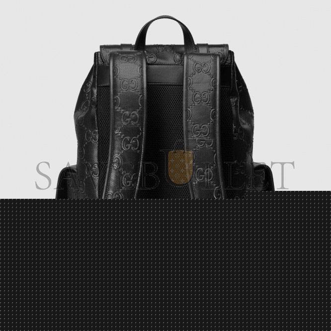 G*u*i gg embossed backpack 625770  (41*34*12cm)