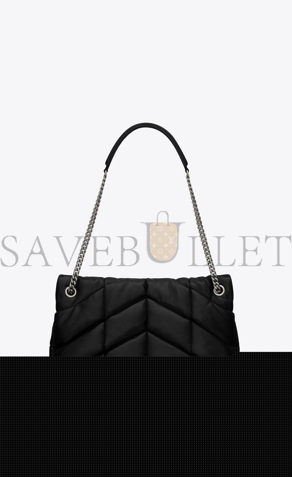 YSL PUFFER MEDIUM CHAIN BAG IN QUILTED LAMBSKIN 5774751EL001000 (35*23*13.5cm)