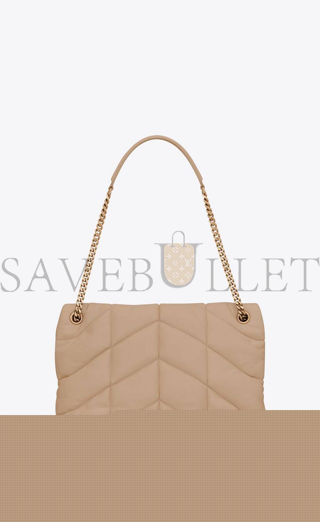 YSL PUFFER MEDIUM CHAIN BAG IN QUILTED LAMBSKIN 5774751EL072721 (35*23*13.5cm)