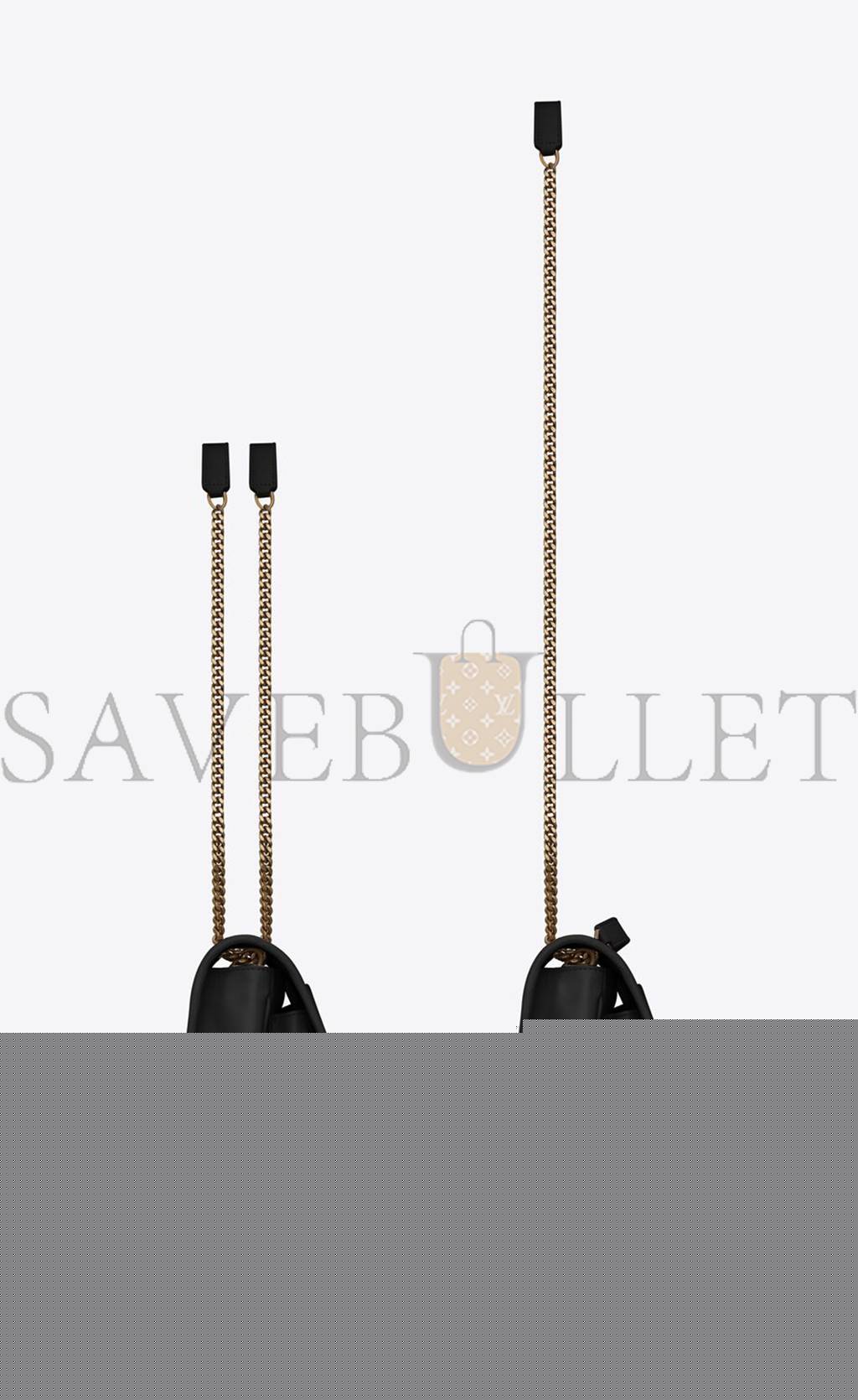 YSL NIKI BABY CHAIN BAG IN LAMBSKIN 6331601EL071000 (21*16*7.5cm)