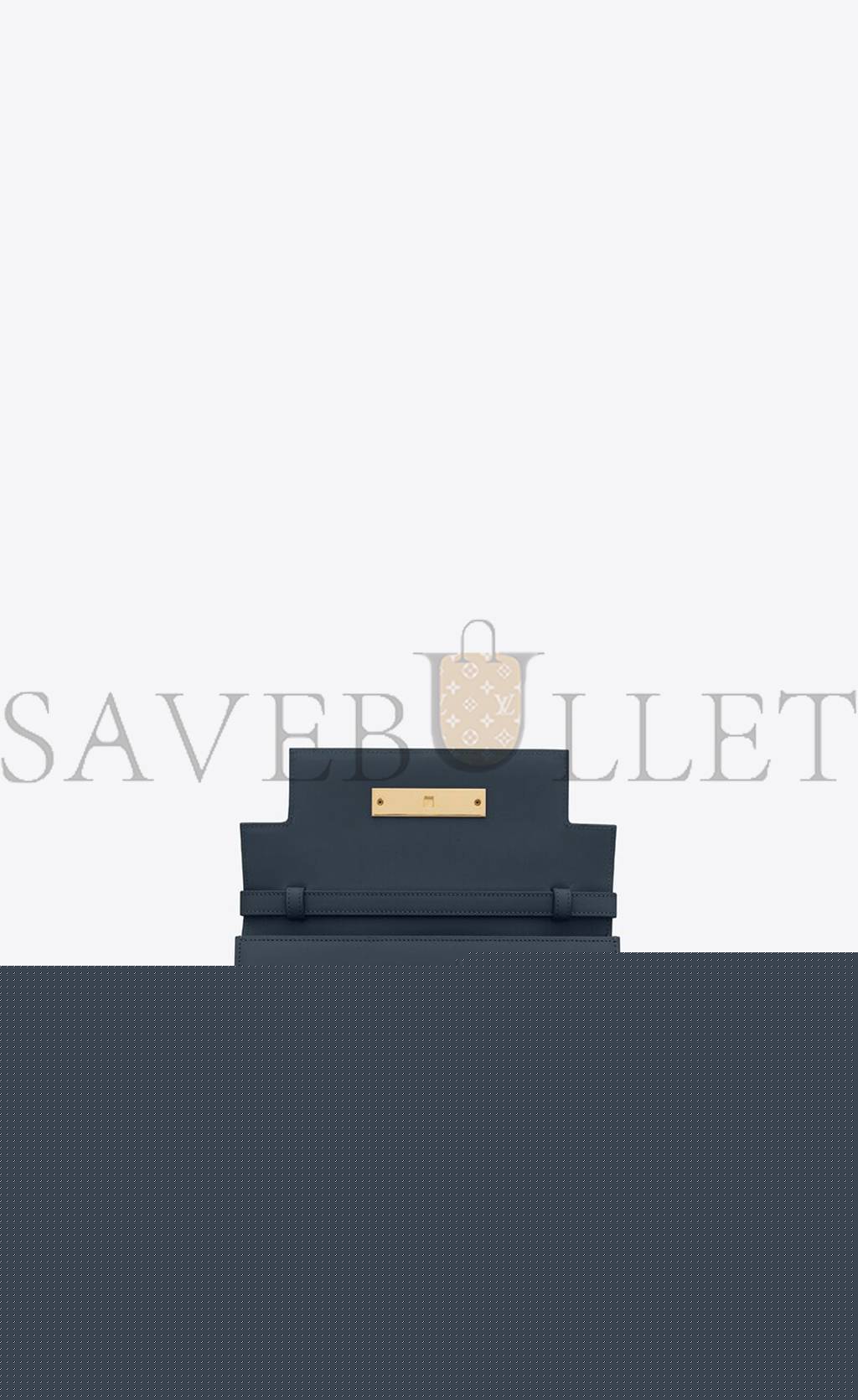 YSL MANHATTAN SMALL SHOULDER BAG IN BOX SAINT LAURENT LEATHER 6756260SX0W4227 (24*17.5*6cm)