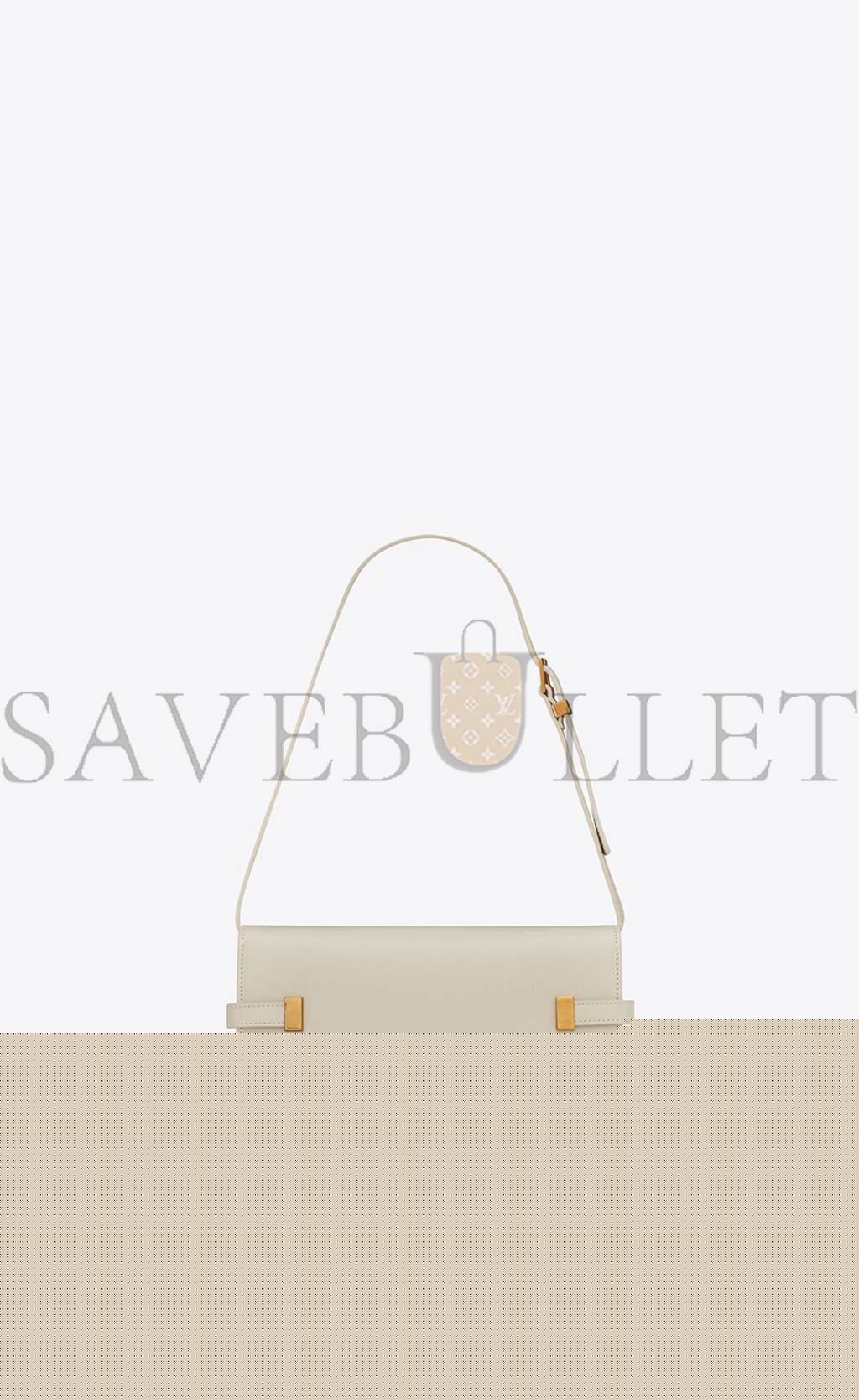 YSL MANHATTAN SMALL SHOULDER BAG IN BOX SAINT LAURENT LEATHER 6756260SX0W9207 (24*17.5*6cm)