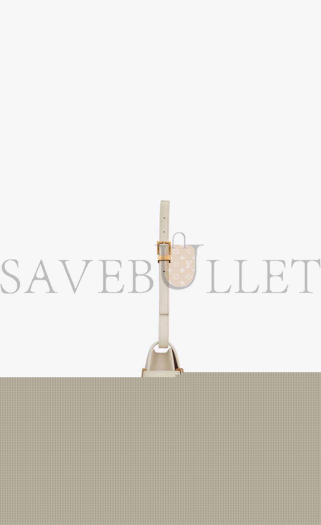 YSL MANHATTAN SMALL SHOULDER BAG IN BOX SAINT LAURENT LEATHER 6756260SX0W9207 (24*17.5*6cm)