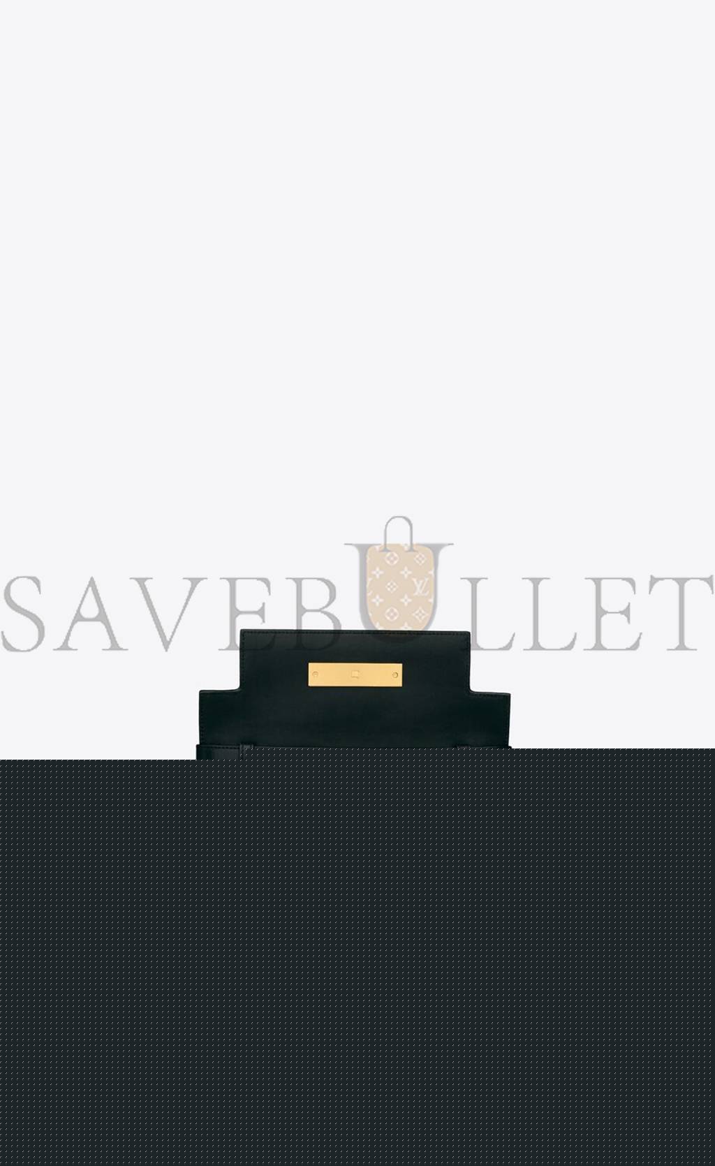 YSL MANHATTAN SMALL SHOULDER BAG IN BOX SAINT LAURENT LEATHER 67562616C7W1089 (24*17.5*6cm)