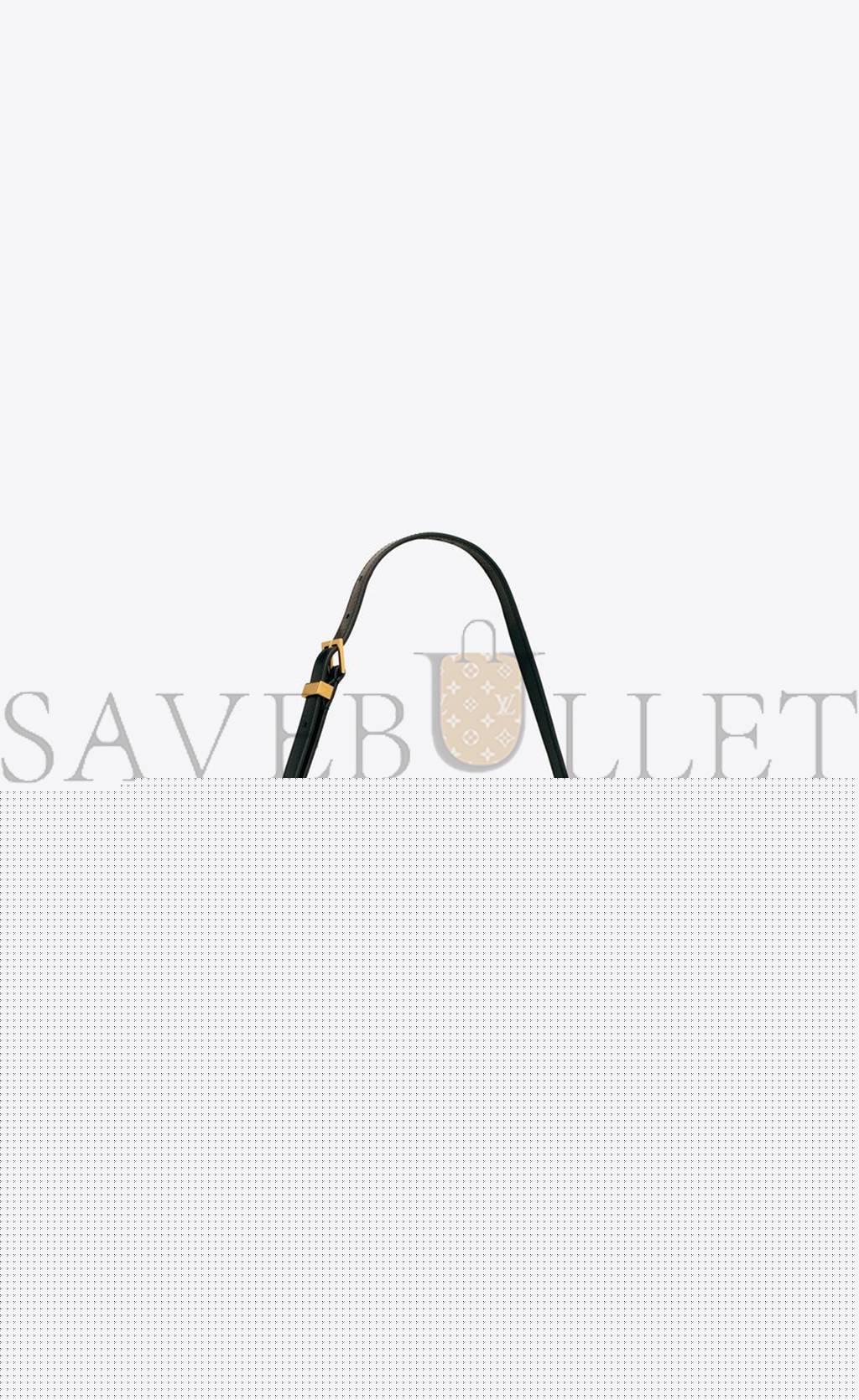 YSL MANHATTAN SMALL SHOULDER BAG IN BOX SAINT LAURENT LEATHER 67562616C7W1089 (24*17.5*6cm)
