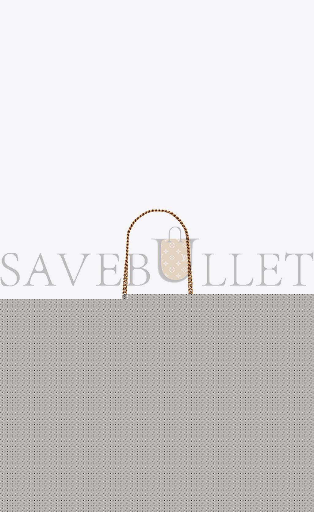 YSL JAMIE MINI CHAIN BAG IN JERSEY 6981622F9271407 (17.5*13*5cm)