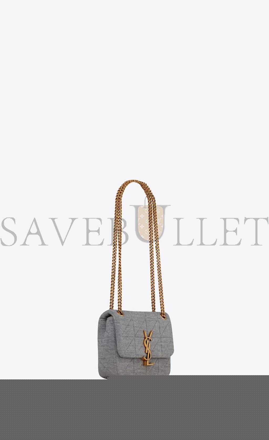 YSL JAMIE MINI CHAIN BAG IN JERSEY 6981622F9271407 (17.5*13*5cm)