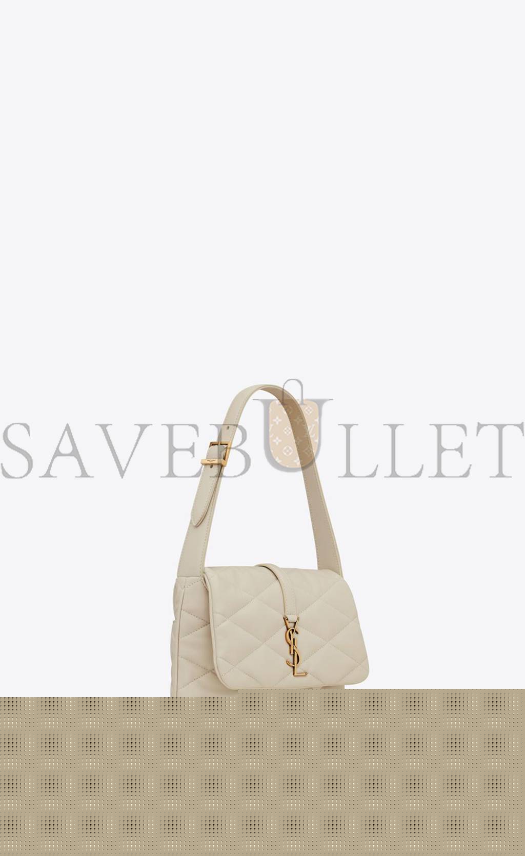 YSL LE 57 HOBO BAG IN QUILTED LAMBSKIN 698567AAAO09207 (24*18*5.5cm)